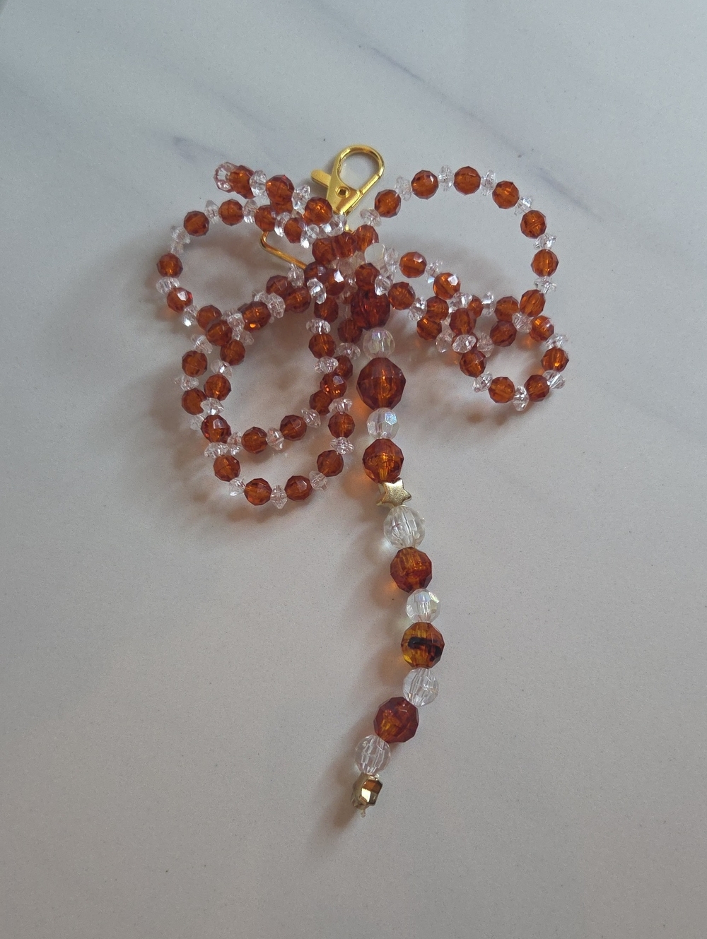 Beaded Bag Charm